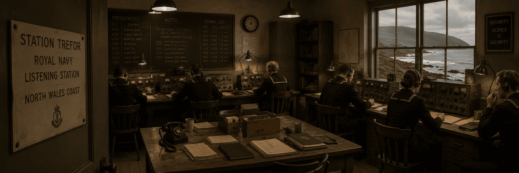 The fictional Station Trefor, North Wales